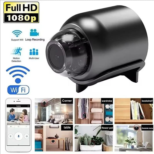 Mini WiFi Security Camera – Smart Wireless Night Vision Home