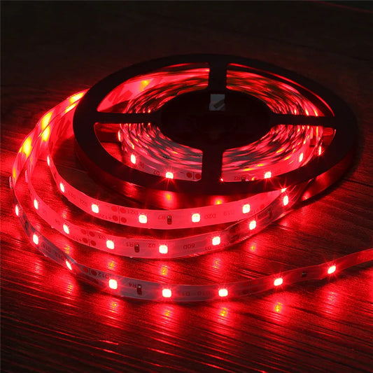 5M RGB LED Strip Lights – 300 LEDs 12V Flexible Ambient Lighting (Multi-Color + Warm/Cool White)