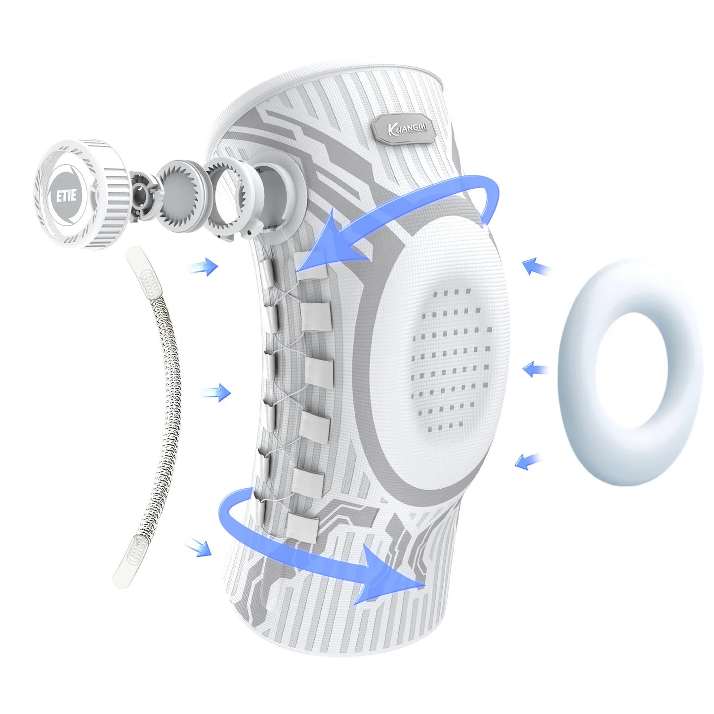 Pro Knee System – Intelligent Compression Support with GelCore™ Technology & Dynamic Stabilization Framework