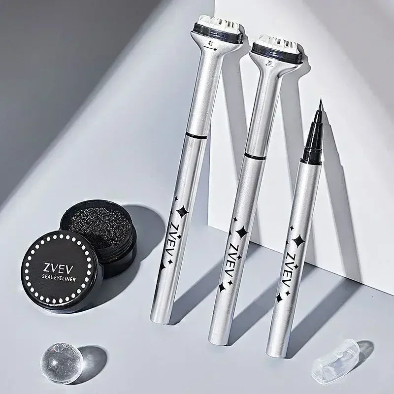 2 in 1 Lower Lash Stamp Eyeliner Pen – DIY Eyelash Extension Effect Makeup Tool Free Shipping