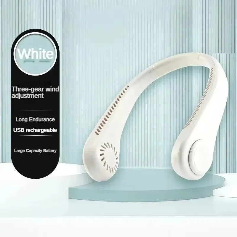 Neck Air Conditioner, Portable Neck Fan with Cooling -Personal Cooling Fan