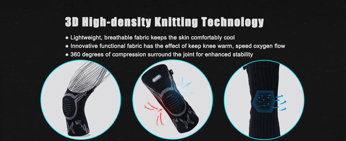 Pro Knee System – Intelligent Compression Support with GelCore™ Technology & Dynamic Stabilization Framework