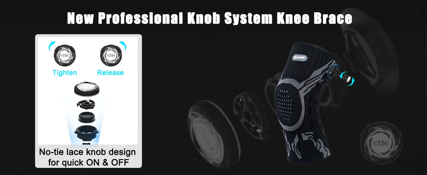 Pro Knee System – Intelligent Compression Support with GelCore™ Technology & Dynamic Stabilization Framework