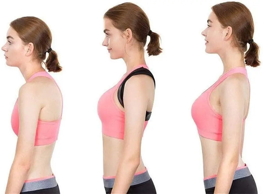 Adjustable Posture Corrector Belt – Back & Shoulder Support Brace for Spine Alignment | Clavicle & Upper Back Posture Correction for Men & Women