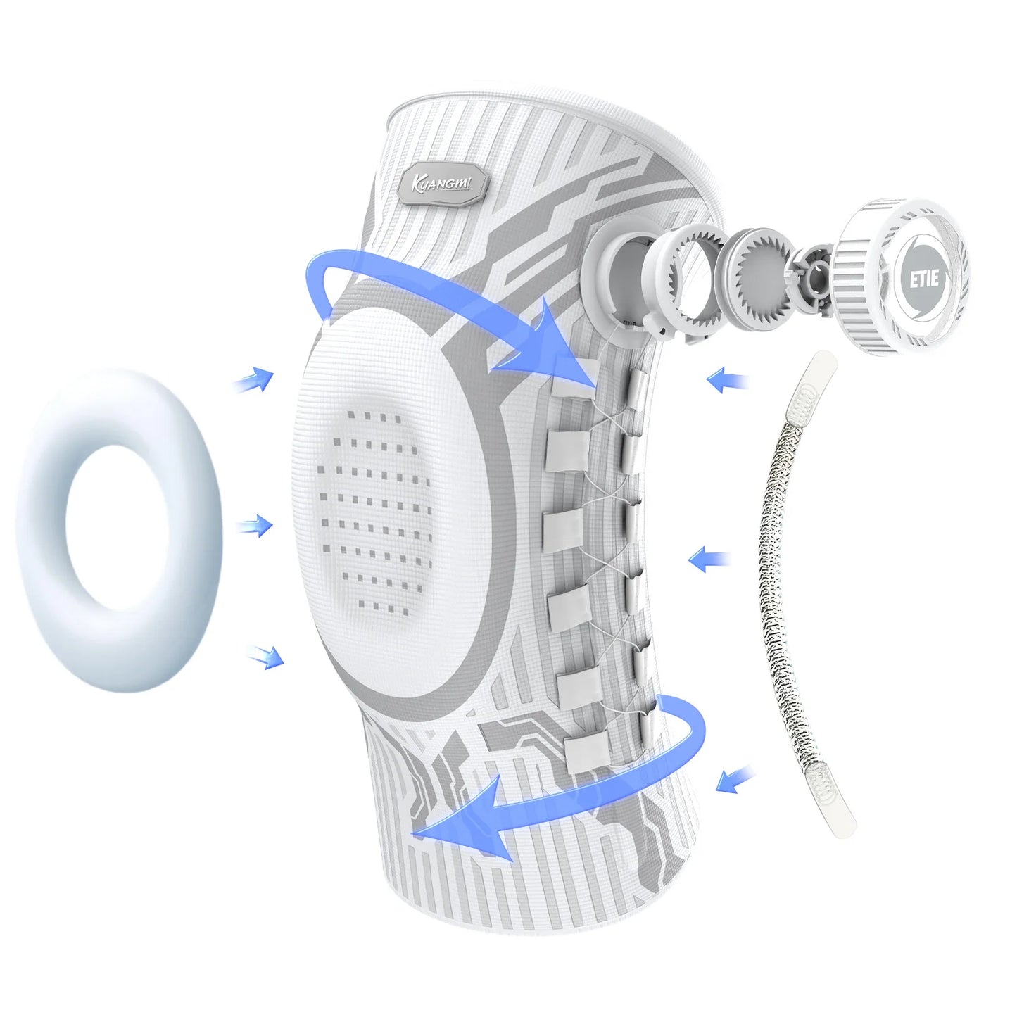 Pro Knee System – Intelligent Compression Support with GelCore™ Technology & Dynamic Stabilization Framework