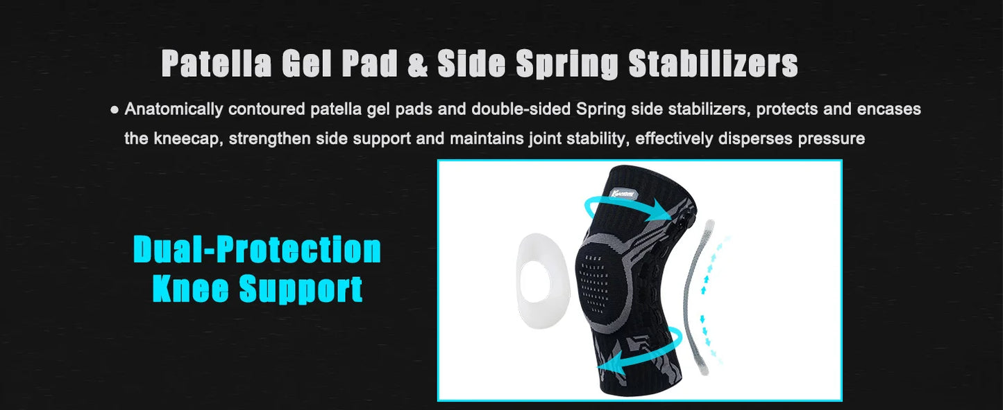 Pro Knee System – Intelligent Compression Support with GelCore™ Technology & Dynamic Stabilization Framework