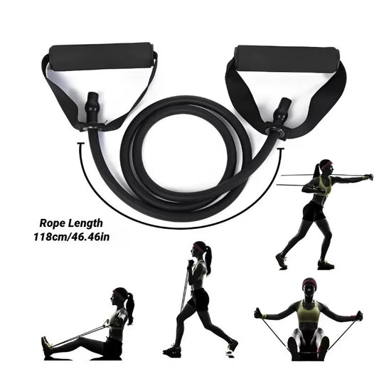 Professional Resistance Bands with Handles – Advanced Full Body Home Gym Strength Training System | Heavy Duty Fitness Pull Rope Set for Men & Women