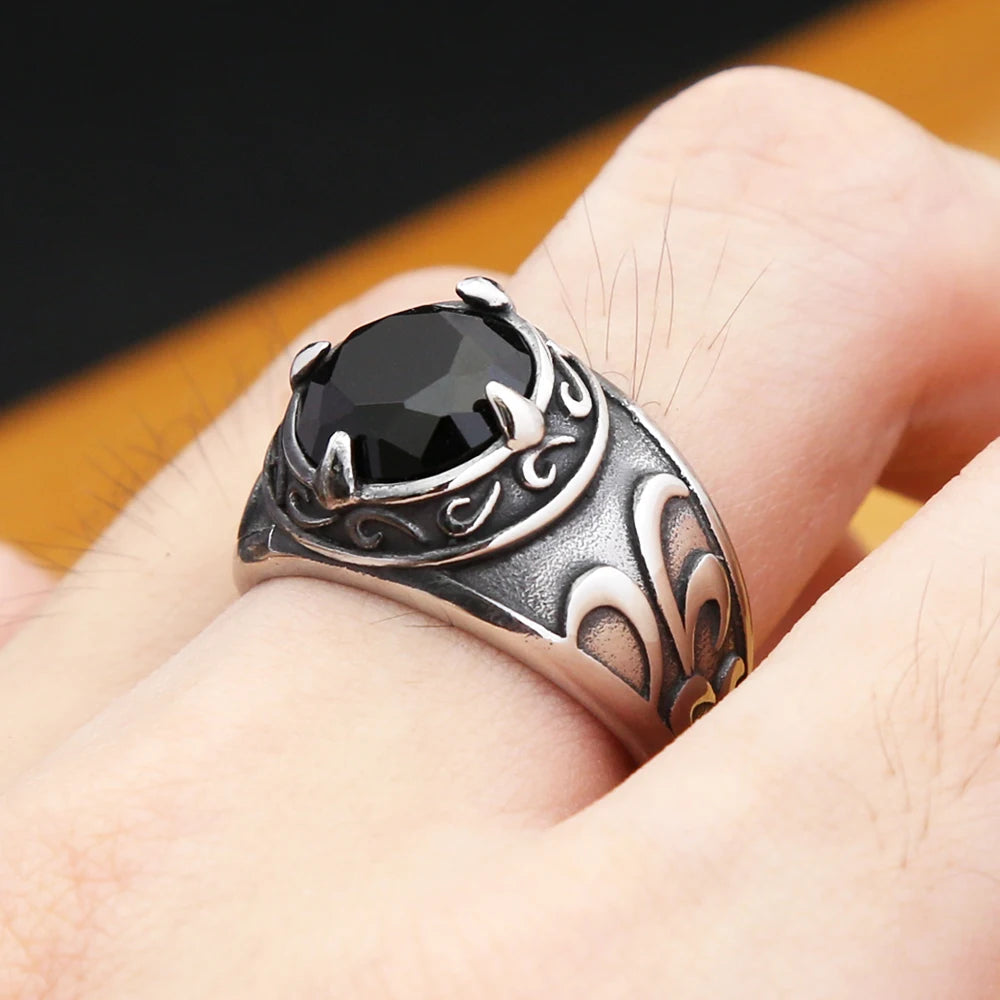 Men’s Dragon Claw Ring – 316L Stainless Steel Animal Design Fashion Jewelry Free Shipping