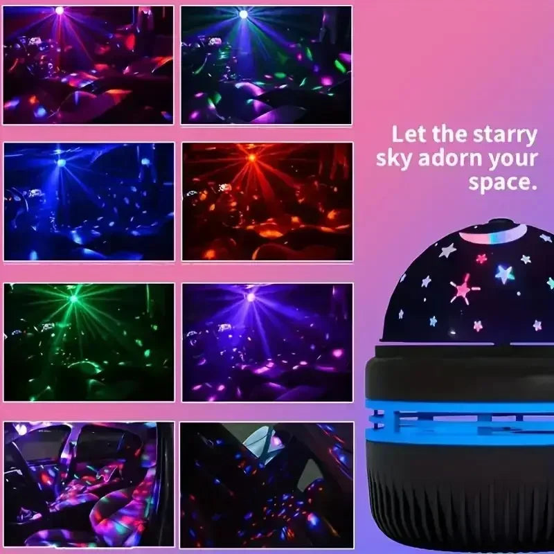 Galaxy Projector RGB Star Projector