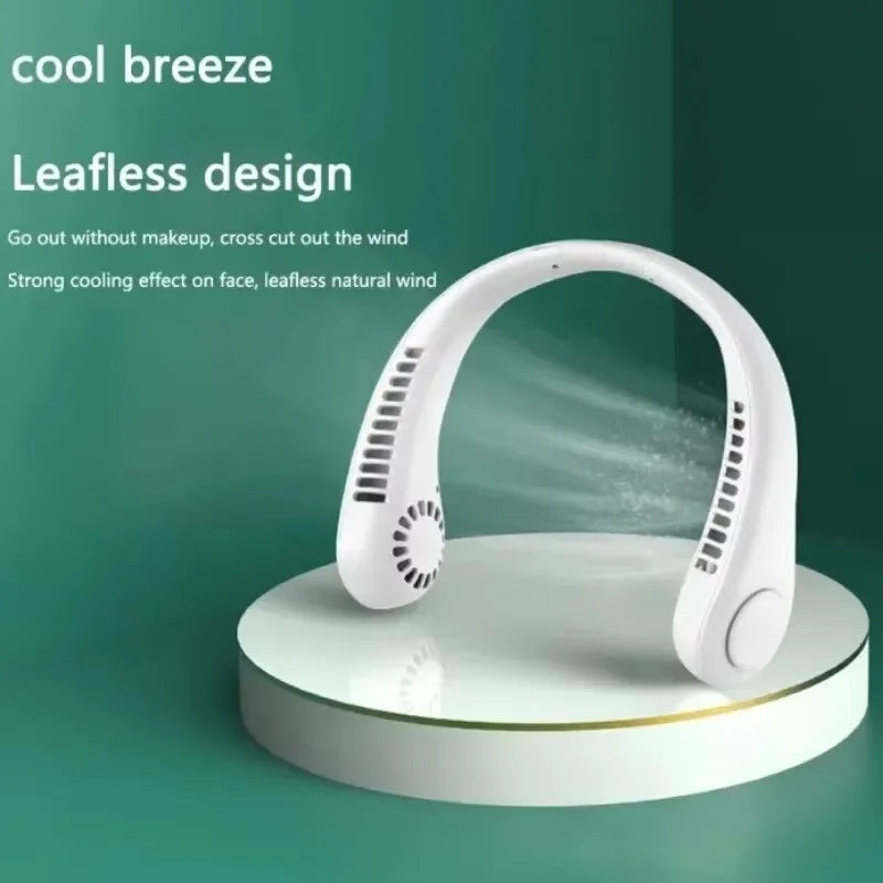 Neck Air Conditioner, Portable Neck Fan with Cooling -Personal Cooling Fan